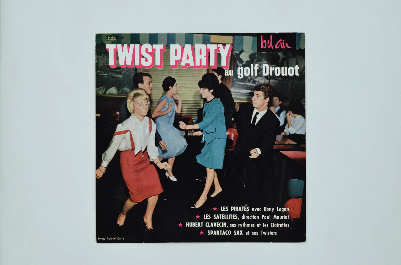 pochette de disque Twist party au Golf Drouot 2001.69.16.1270 Photo Mucem