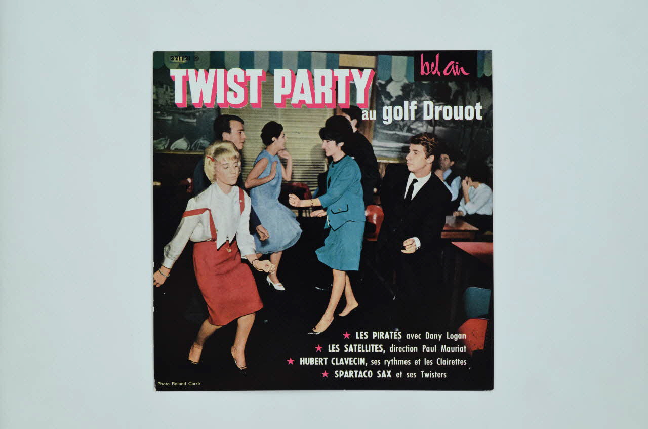 pochette de disque Twist party au Golf Drouot 2001.69.16.1272 Photo Mucem