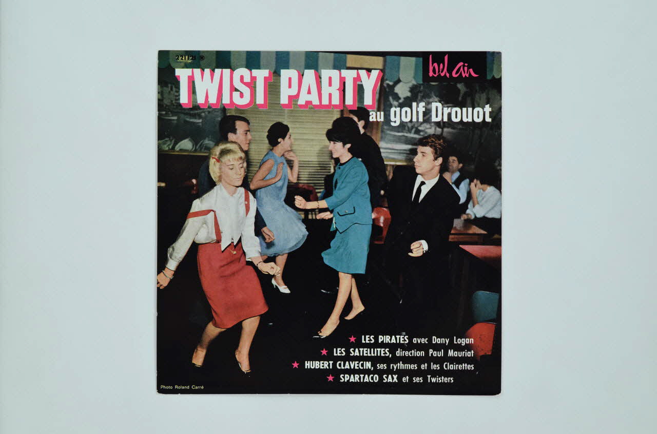 pochette de disque Twist party au Golf Drouot 2001.69.16.1275 Photo Mucem