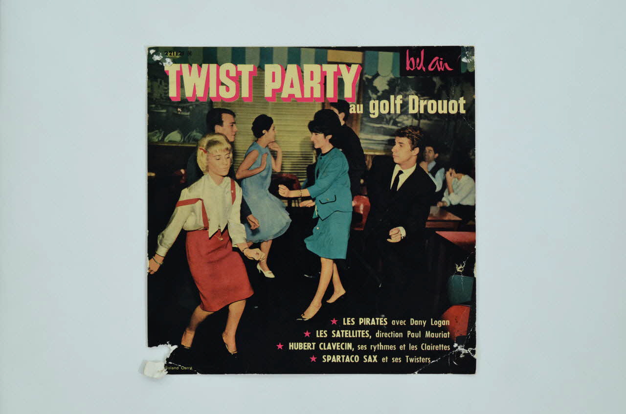 pochette de disque Twist party au Golf Drouot 2001.69.16.1298 Photo Mucem