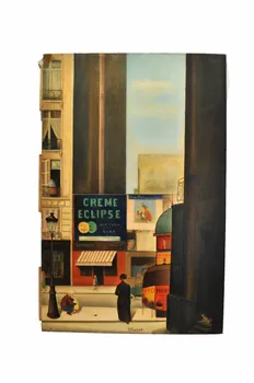 René Rimbert tableau Vue sur la rue de Rennes 1919-1929 1945.12.2 Photo Mucem