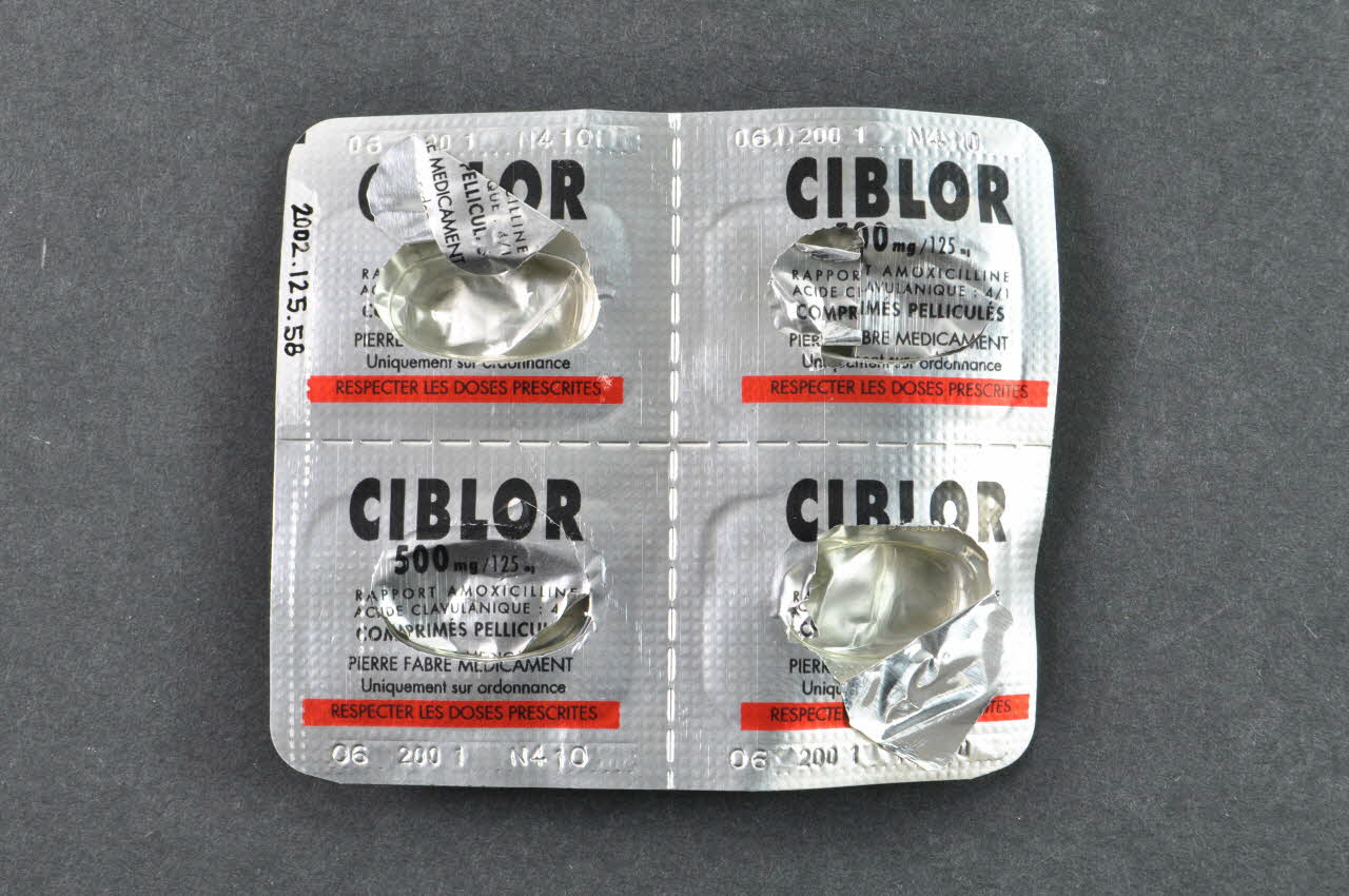 Laboratoire Pierre Fabre Médicament Blister Ciblor France 2001 2002.125.58 Photo Mucem