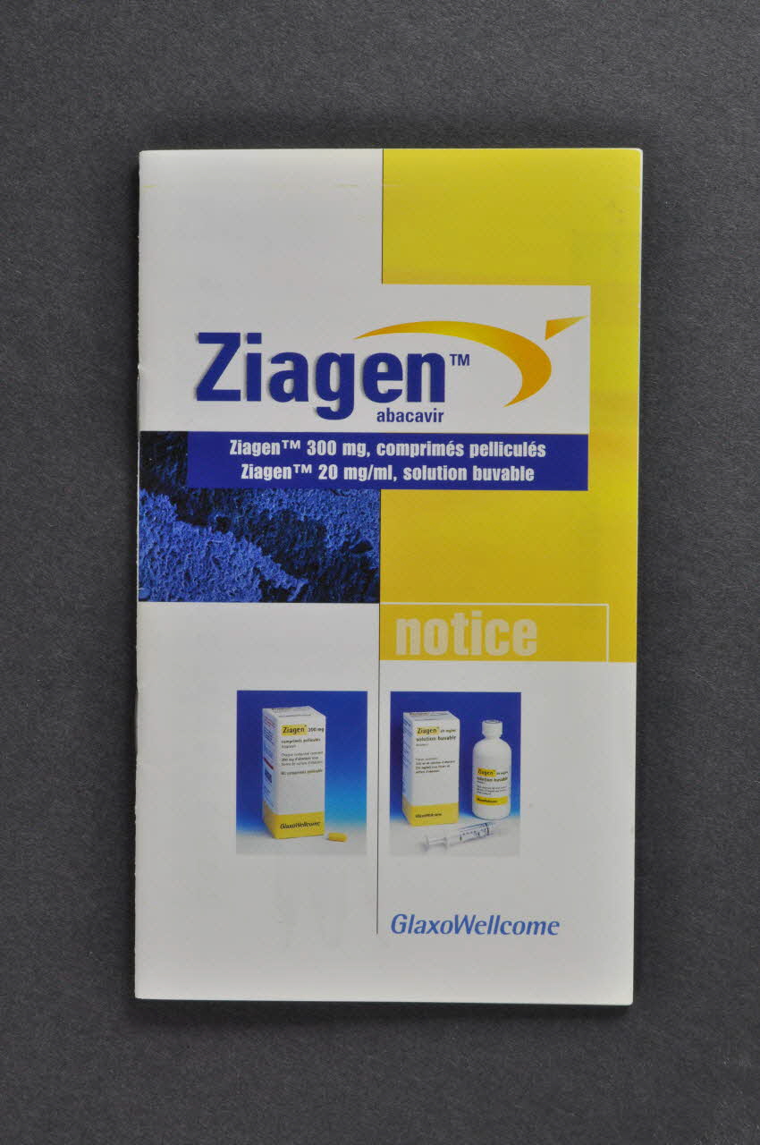 BROCHURE "Ziagen" 2002.125.67 Photo Mucem