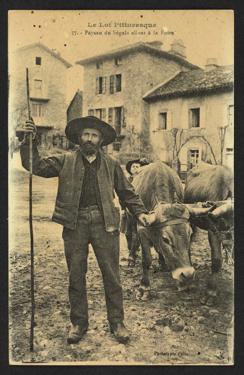 carte postale LE LOT PITTORESQUE, PAYSAN DU SEGALA 4P2020 Photo