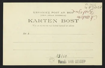 carte postale BRETAGNE ATTELAGE DE LABOUR, RECTO EN BRETON, POESIE 4P2027 Photo