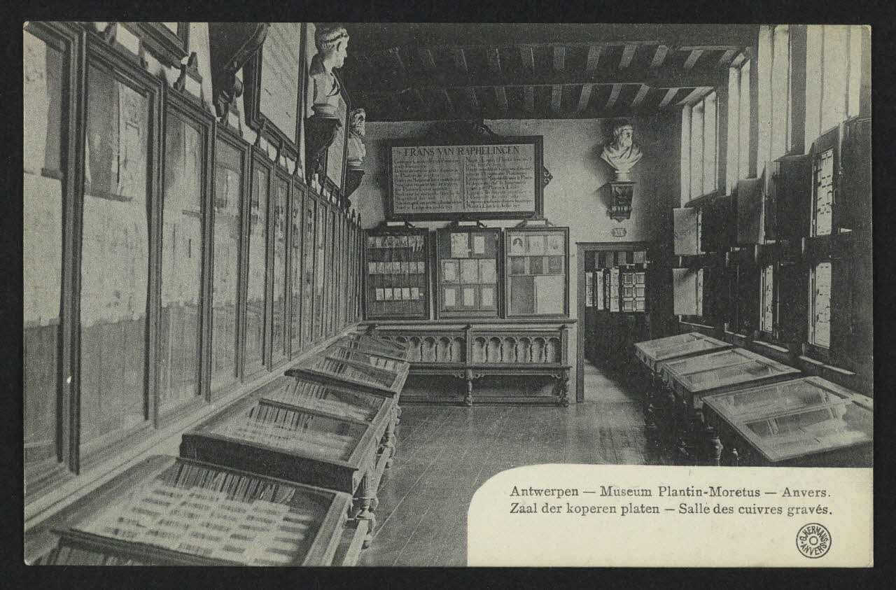 carte postale ANVERS, SALLE DES CUIVRES GRAVES 4P2076 Photo