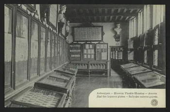 carte postale ANVERS, SALLE DES CUIVRES GRAVES 4P2076 Photo