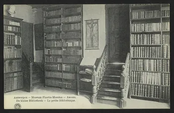 carte postale ANVERS, LA PETITE BIBLIOTHEQUE 4P2077 Photo