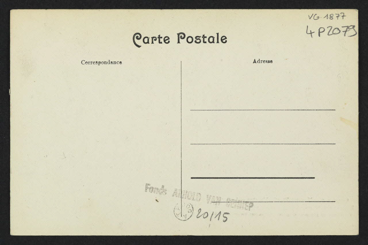 carte postale ANVERS, CHAMBRE AU PREMIER ETAGE CONTRE LA RUE DU STESPRIT 4P2079 Photo