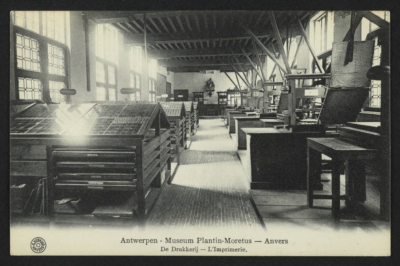 carte postale ANVERS, IMPRIMERIE 4P2082 Photo