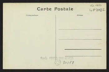 carte postale ANVERS, IMPRIMERIE 4P2082 Photo