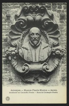 carte postale ANVERS, BUSTE DE CHRISTOPHE PLANTIN 4P2088 Photo