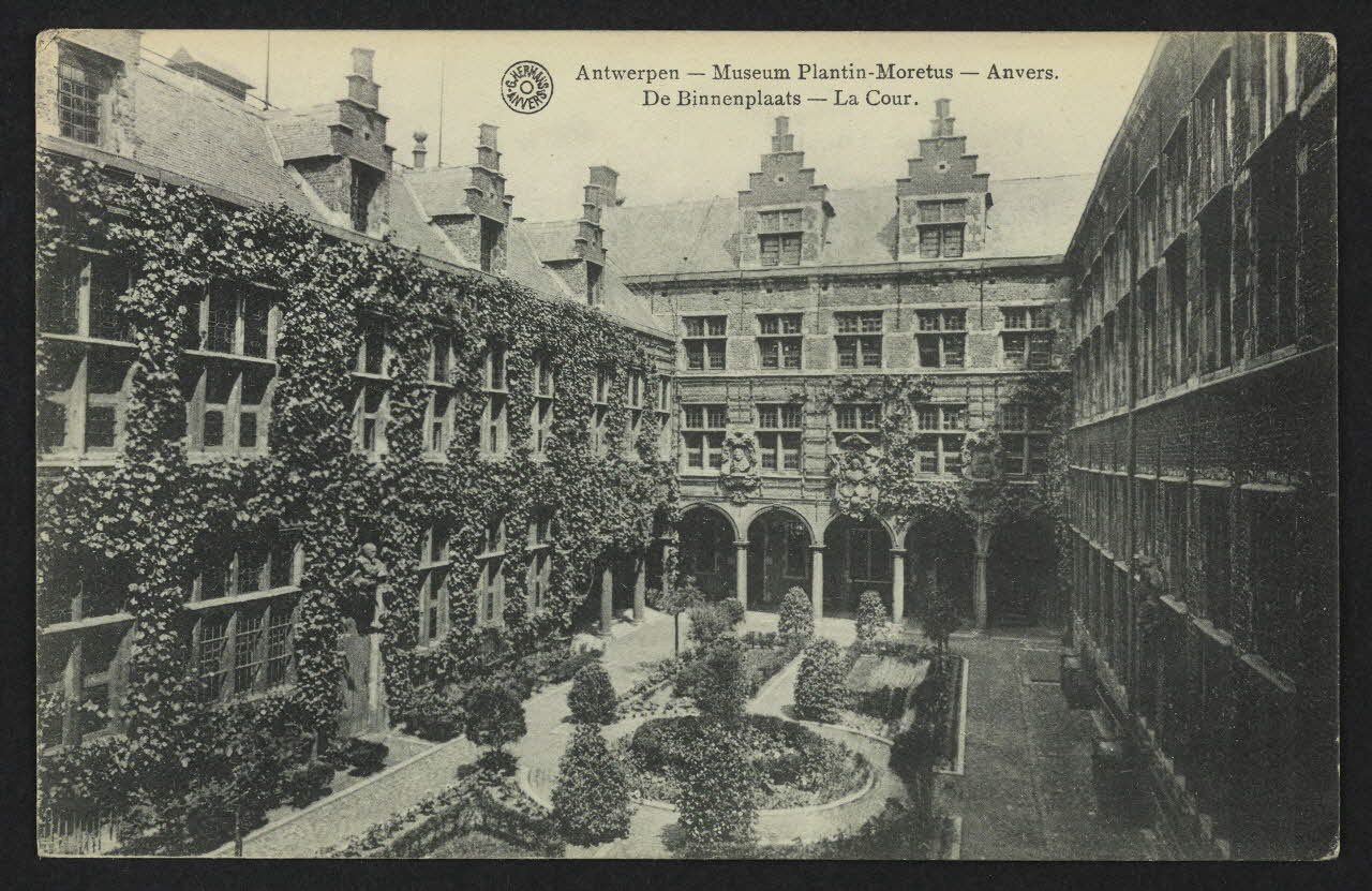 carte postale ANVERS, LA COUR 4P2091 Photo