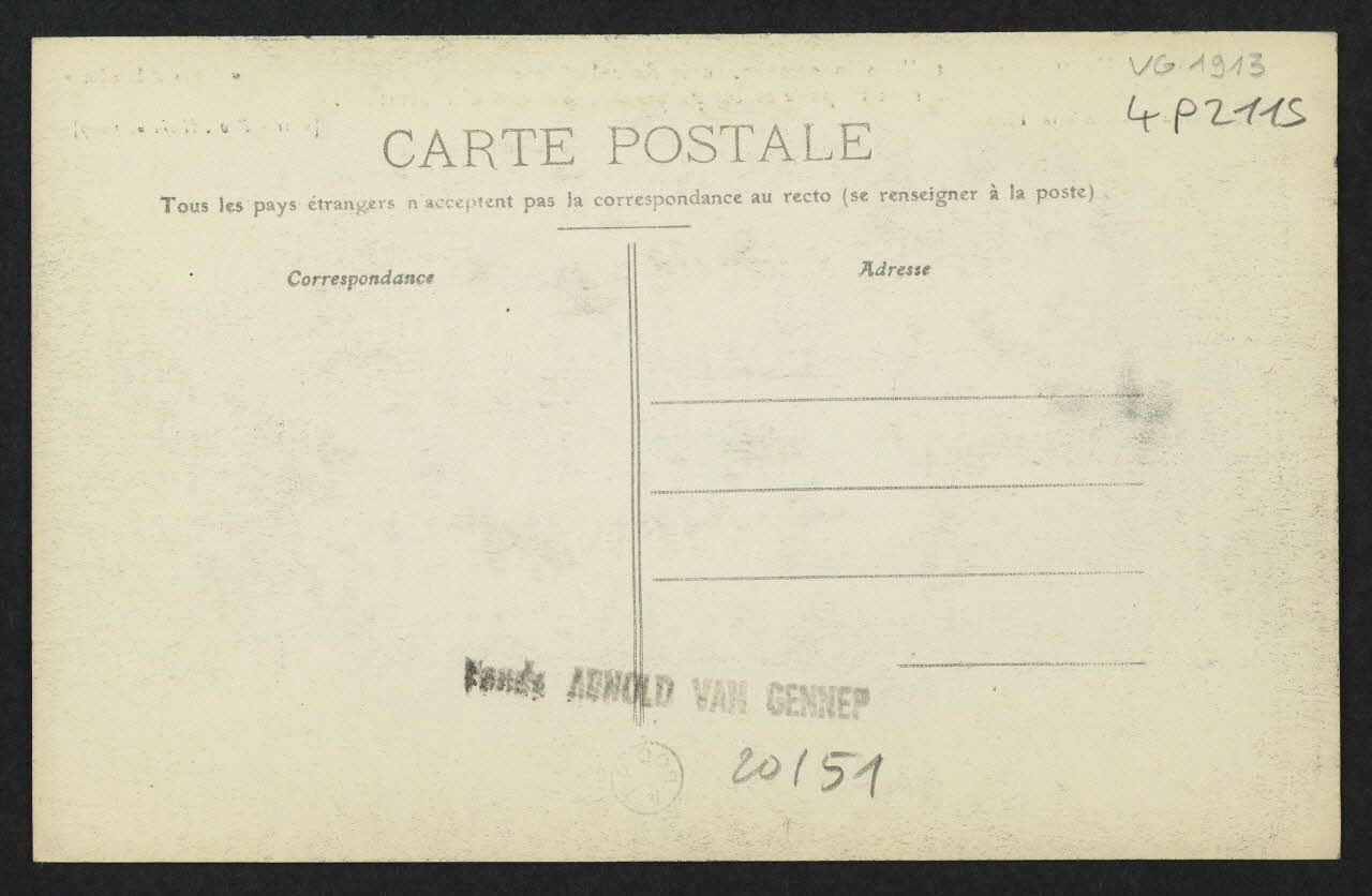 carte postale UN "HYPOCAUSTE" GALLO-ROMAIN, SORTE DE CALORIFERE DONT LES GALERIES CHAUFFAIENT LE PAVE ET LES PAROIS DES MAISONS D'HABITATION Côte-d'Or 1908 4P2115 Photo