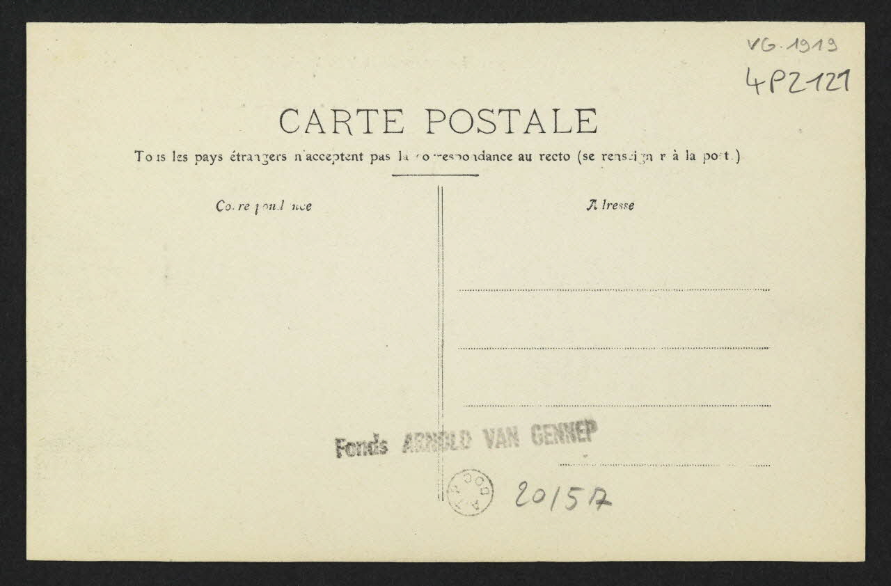 carte postale "PRO ALESIA", LE MONUMENT A TROIS ABSIDES, FACADE OCCIDENTALE Côte-d'Or 1906/8 4P2121 Photo