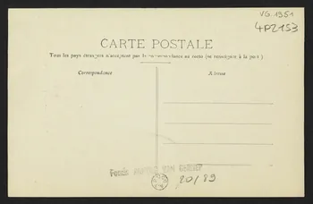 carte postale "PRO ALESIA", UN DES DEUX DIOSCURES Côte-d'Or 1906/8 4P2153  Photo