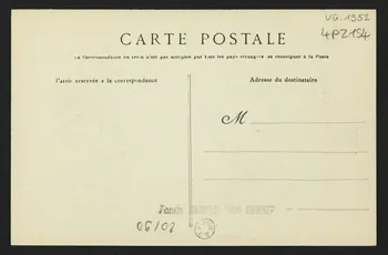 J. D. SENS carte postale "PRO ALESIA", LE DIEU AUX COLOMBES (MORITASGUS ?) Côte-d'Or 1903 4P2154 Photo