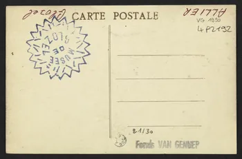 carte postale FOUILLES DE GLOZEL DU COMITE D'ETUDES 4P2192  Photo