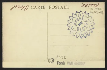 carte postale FOUILLES DE GLOZEL DU COMITE D'ETUDES 4P2194  Photo