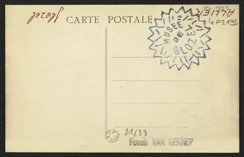 carte postale FOUILLES DE GLOZEL DU COMITE D'ETUDES 4P2195  Photo