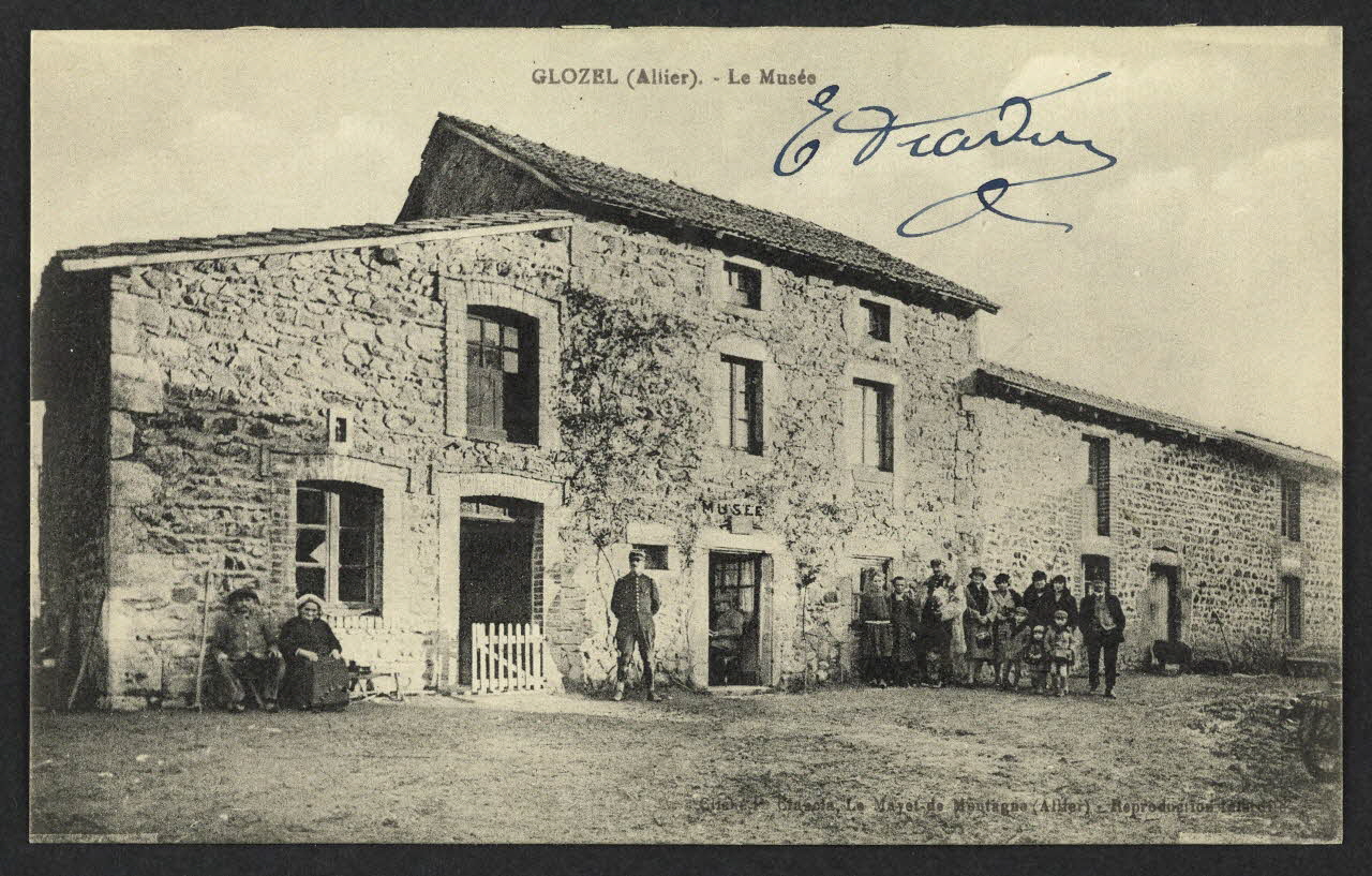 carte postale GLOZEL (ALLIER), LE MUSEE 4P2196 Photo