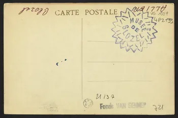 carte postale FOUILLES DE GLOZEL DU COMITE D'ETUDES 4P2199  Photo