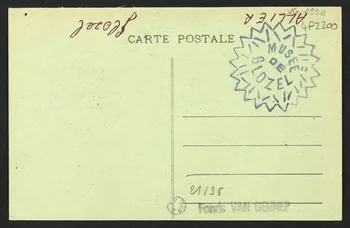 carte postale GLOZEL (ALLIER), LE MUSEE, VUE INTERIEURE 4P2200  Photo
