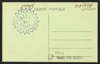 carte postale GLOZEL (ALLIER), LE MUSEE, VUE INTERIEURE 4P2201  Photo