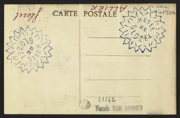 carte postale FOUILLES DE GLOZEL, VASES UNIS ET DECORES 4P2204  Photo