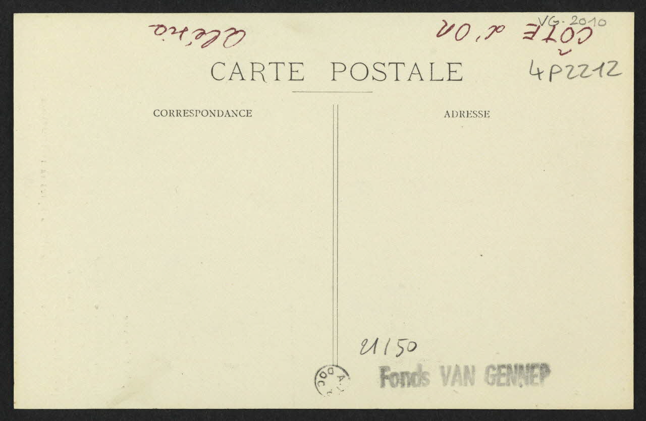 carte postale "PRO ALESIA", LA "FLUTE DE PAN" APRES SA RESTAURATI Côte-d'Or 1906 4P2212 Photo