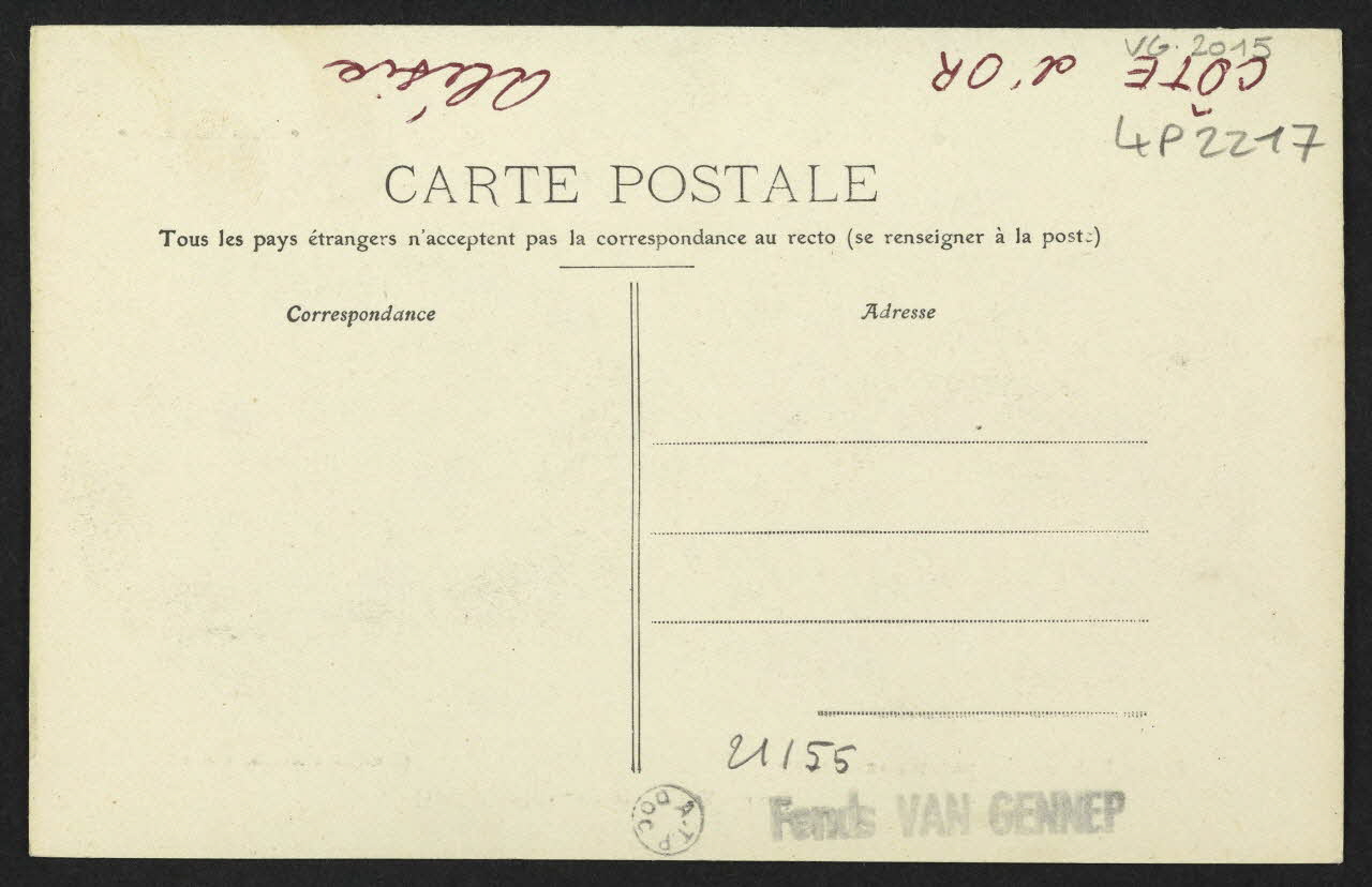 carte postale "PRO ALESIA", DEUX BOIS ORNES, POTERIE SAMIENNE Côte-d'Or 1906 4P2217 Photo
