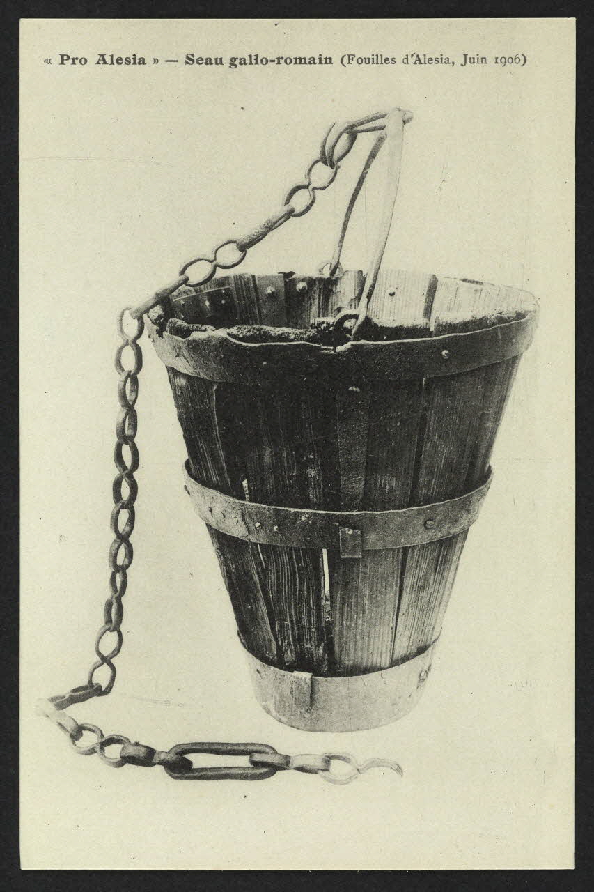 carte postale PRO ALESIA", SEAU GALLO-ROMAIN Côte-d'Or 1906 4P2224 Photo