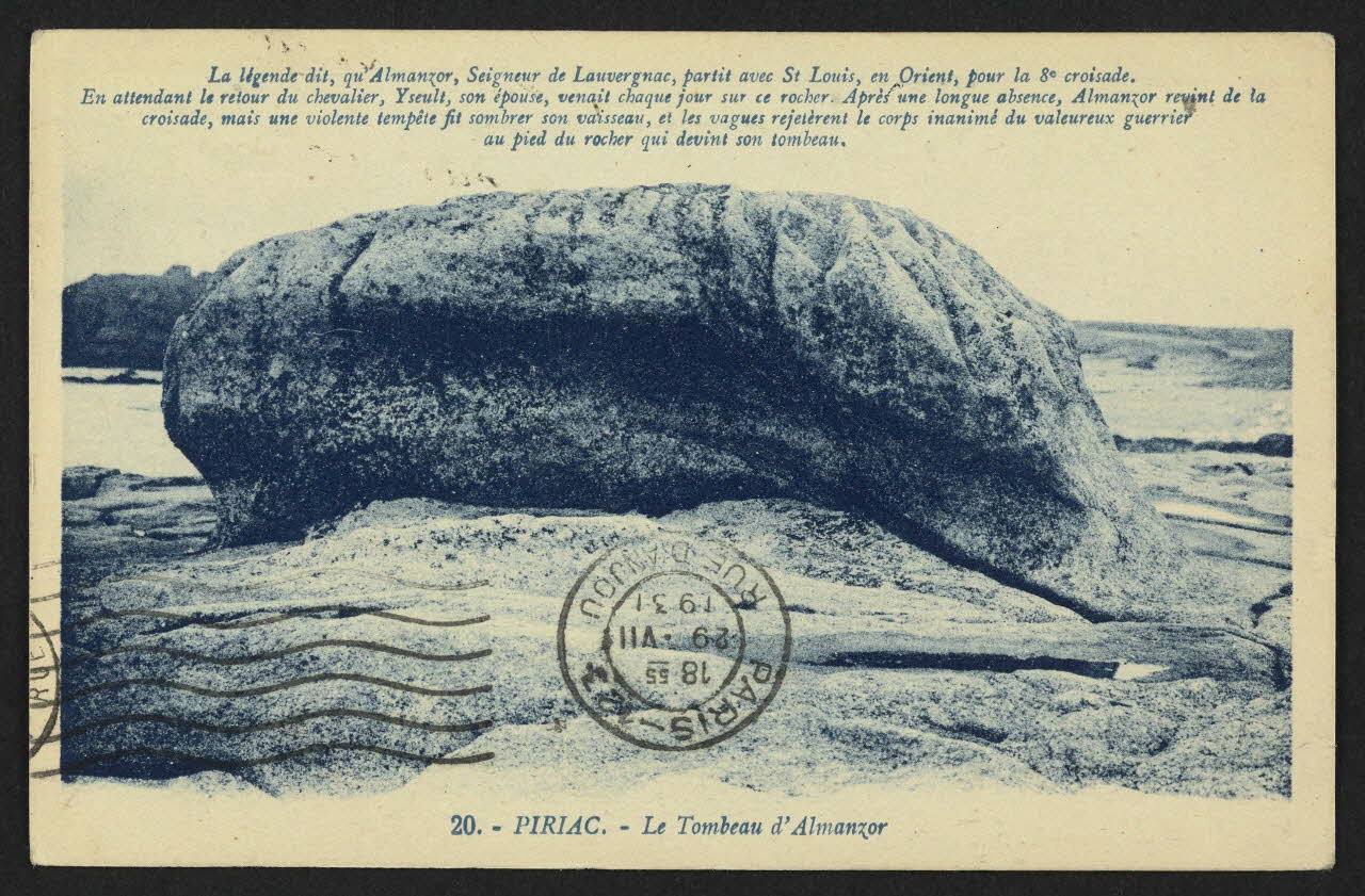 carte postale PIRIAC, LE TOMBEAU D'ALMANZOR 4P2238 Photo