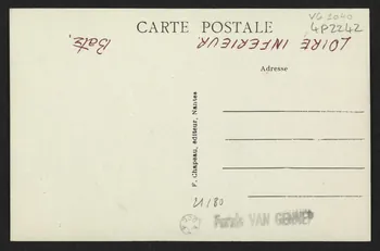 carte postale BATZ, LE, LE MENHIR ET LA PLAGE 4P2242 Photo