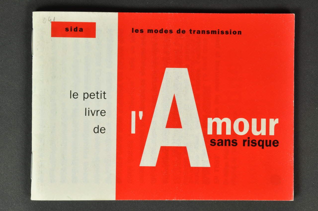 AFLS (Agence Française De Lutte Contre Le Sida) livret Le petit livre de l'amour sans risque France 1993/12 2002.126.103 Photo Mucem