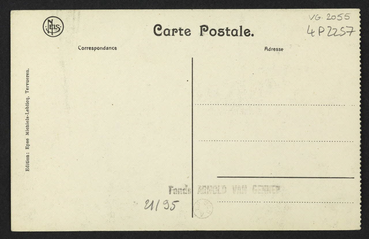 carte postale PARC DE TERVUEREN, LA PRAIRIE 4P2257 Photo