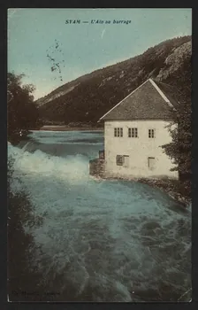carte postale L'AIN AU BARRAGE 4P2261 Photo