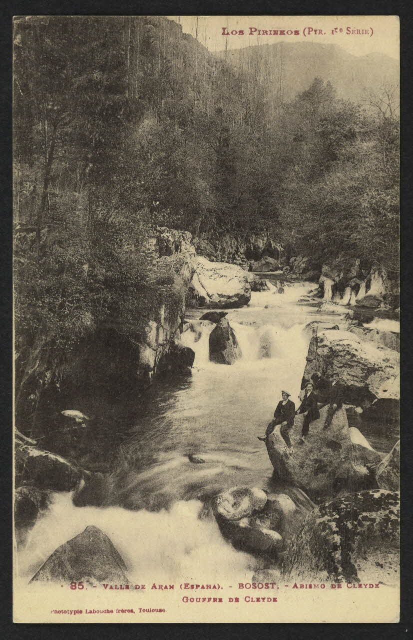 carte postale VALLEE DE ARAN, GOUFFRE DE CLEYDE 4P2263 Photo