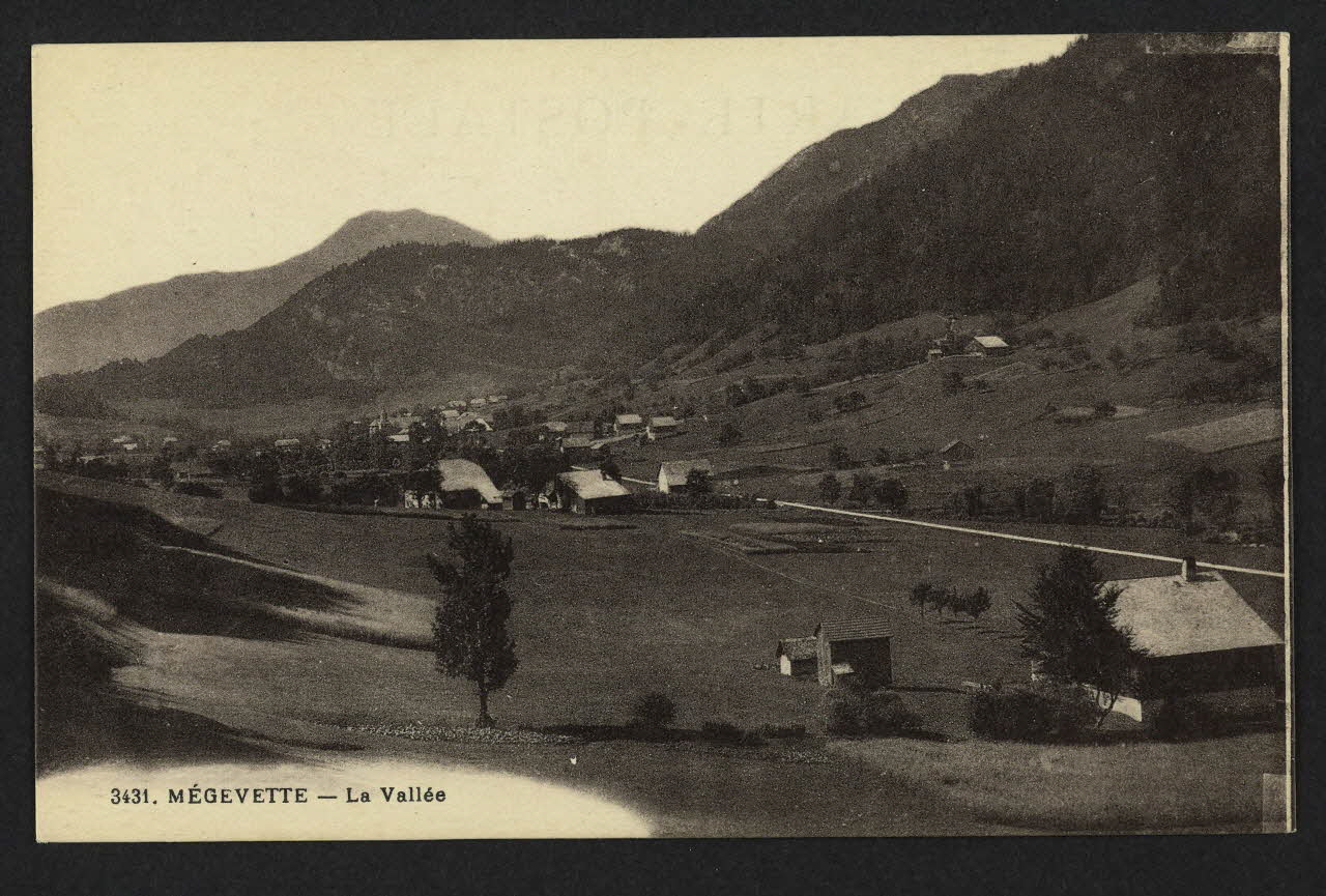 carte postale MEGEVETTE 4P2268 Photo