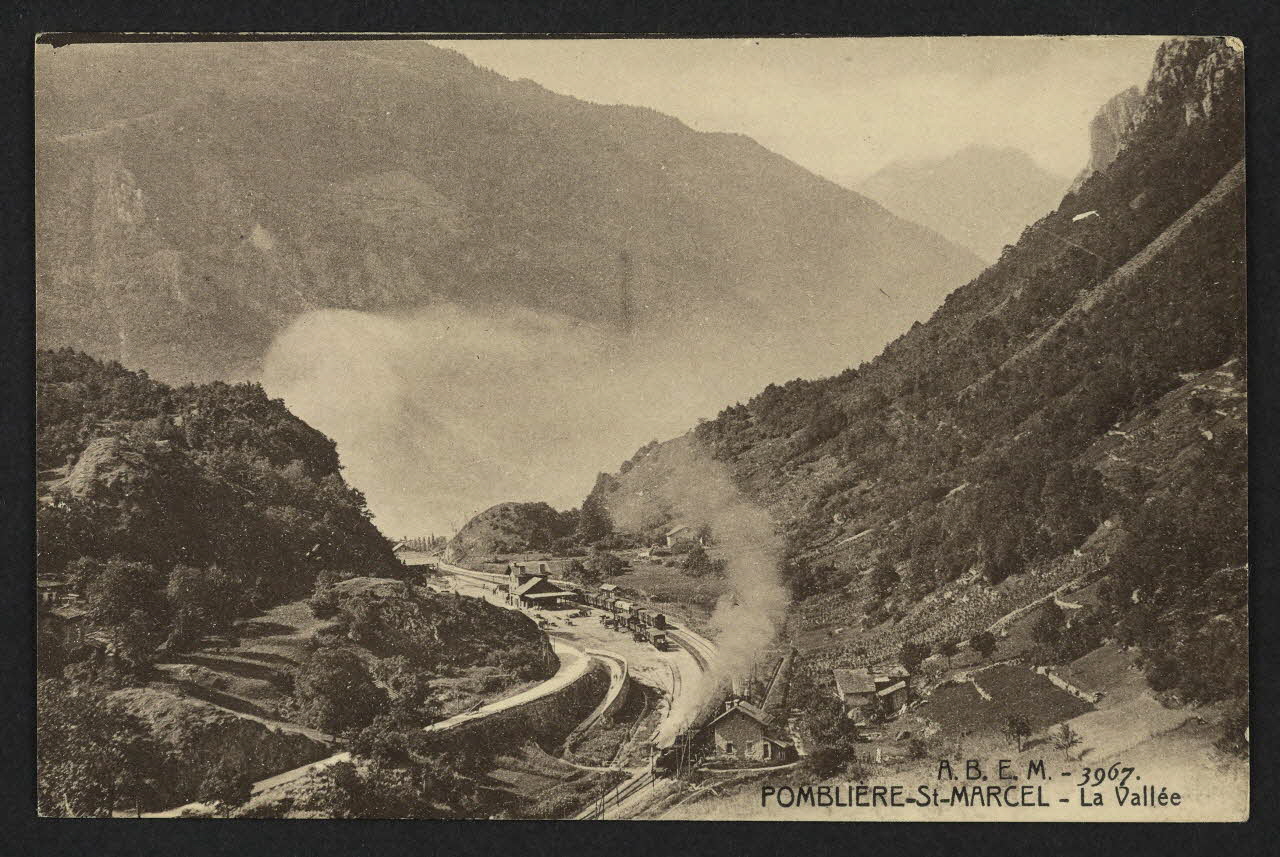 carte postale POMBLIERE-SAINT MARCEL 4P2277 Photo