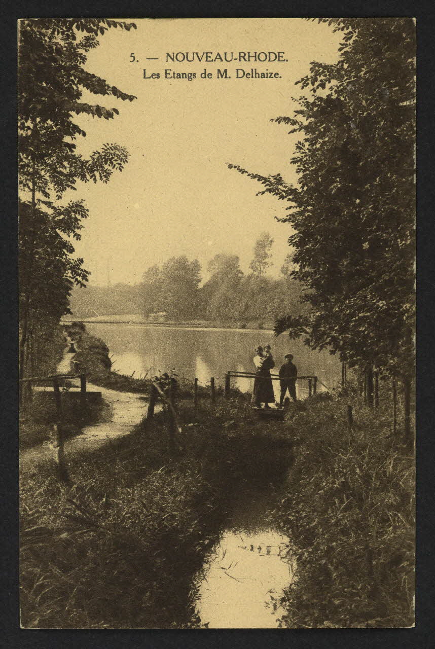 carte postale NOUVEAU-RHODE, LES ETANGS DE MONSIEUR DELHAIZE 4P2289 Photo