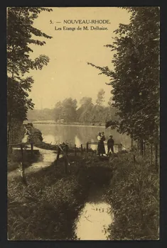 carte postale NOUVEAU-RHODE, LES ETANGS DE MONSIEUR DELHAIZE 4P2289  Photo