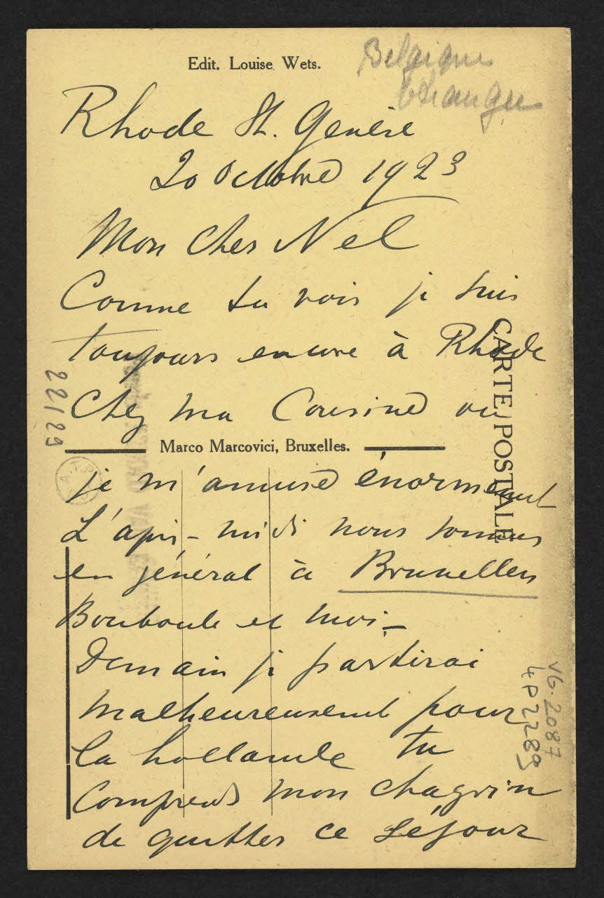 carte postale NOUVEAU-RHODE, LES ETANGS DE MONSIEUR DELHAIZE 4P2289  Photo