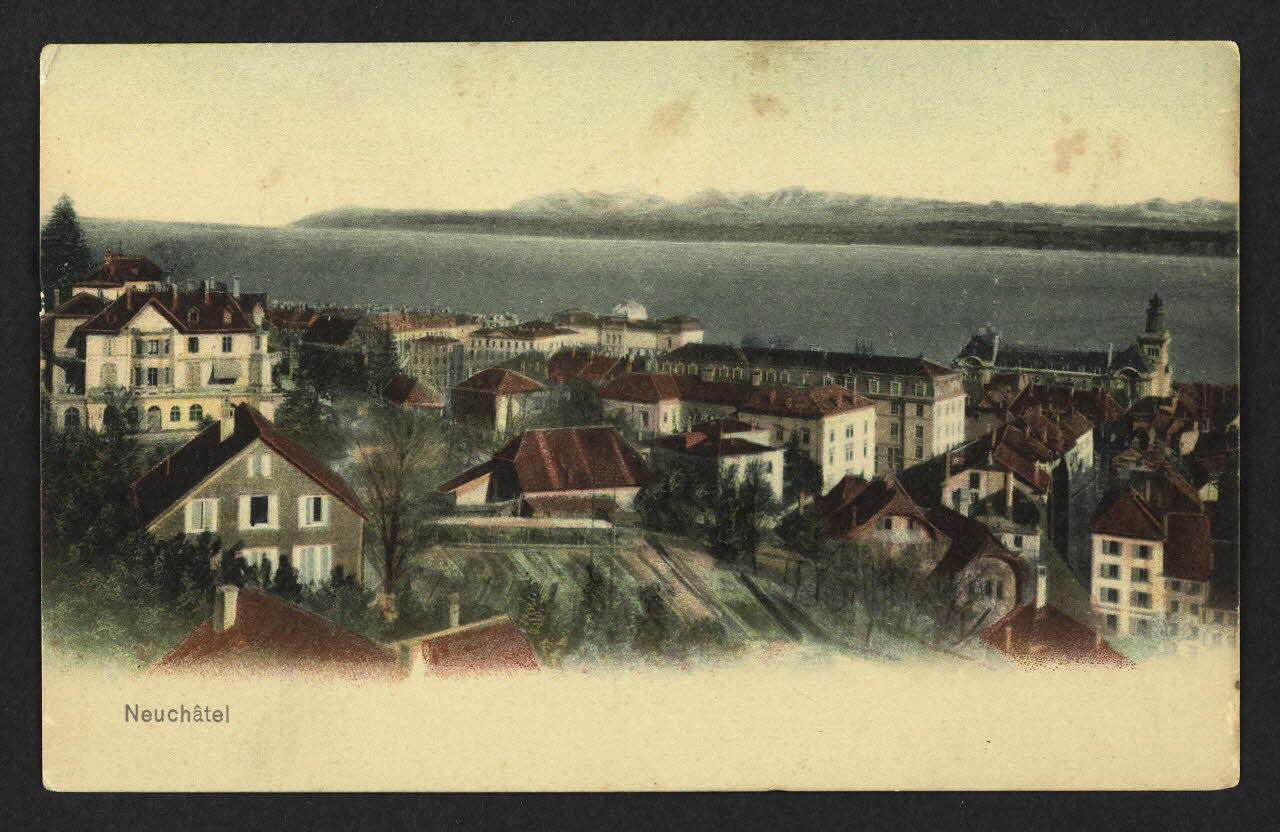 carte postale NEUCHATEL 4P2295 Photo