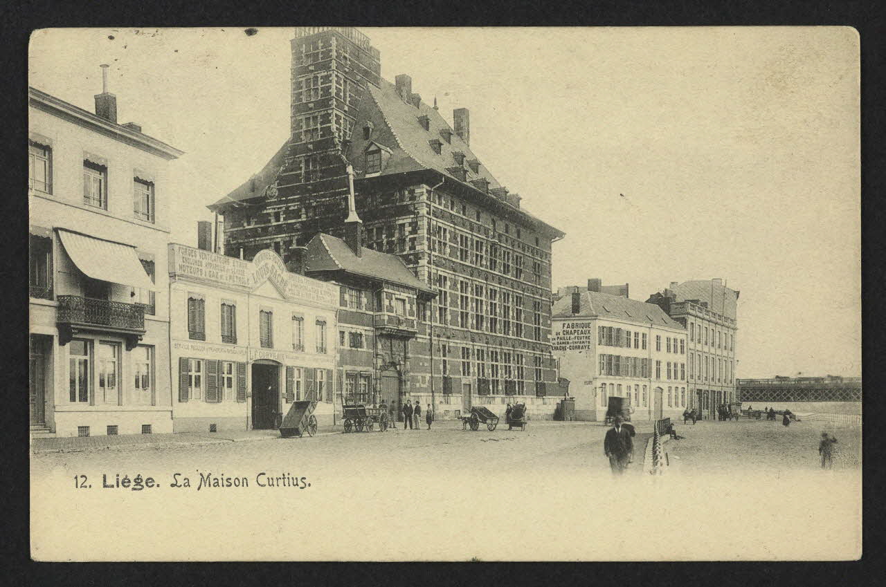 carte postale LIEGE, LA MAISON CURTIUS 4P2307 Photo