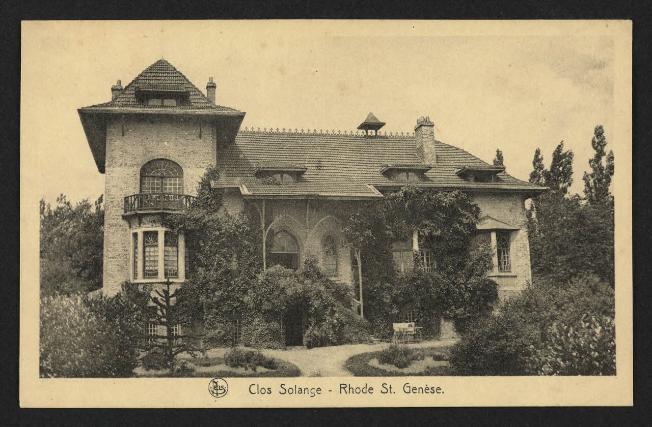 carte postale CLOS SOLANGE, RHODE SAINT-GENESE 4P2314 Photo