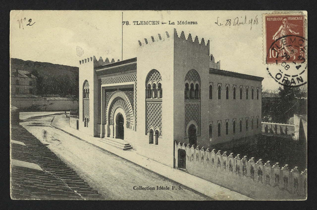 carte postale TLEMCEN, LA MEDERSA 4P2315 Photo