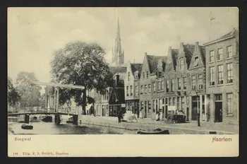 carte postale HAARLEM, BURGWAL 4P2320 Photo
