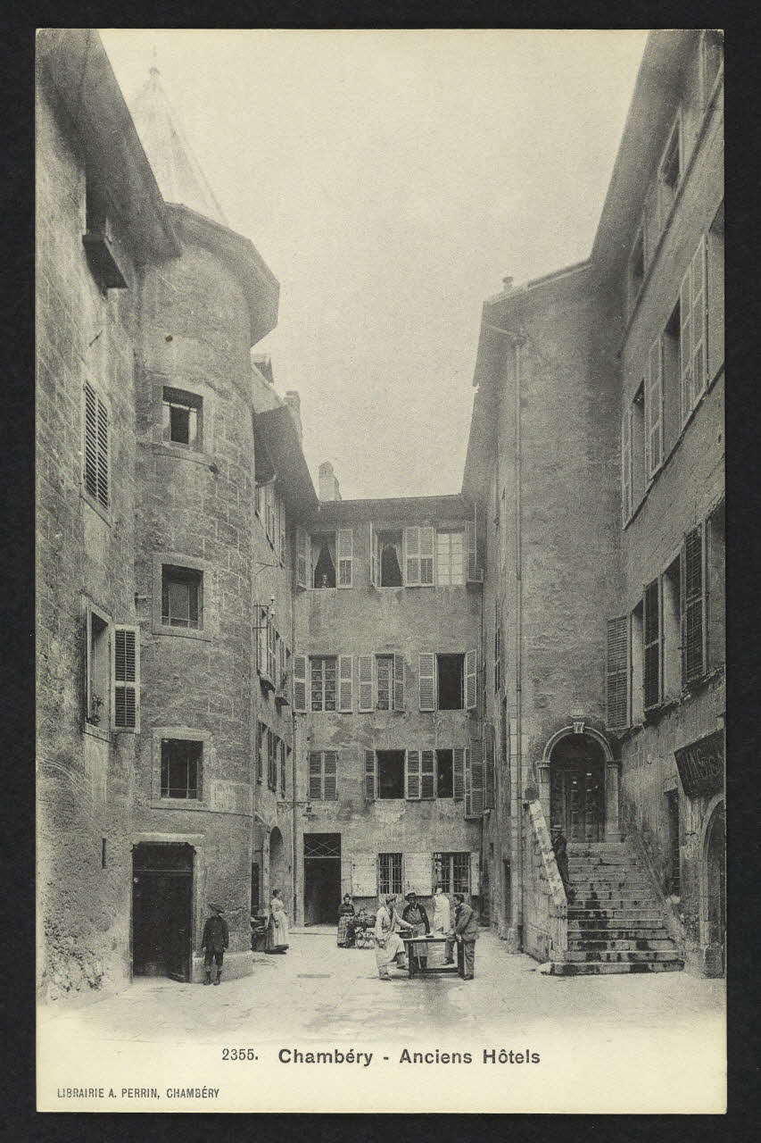 carte postale CHAMBERY, ANCIENS HOTELS 4P2329 Photo