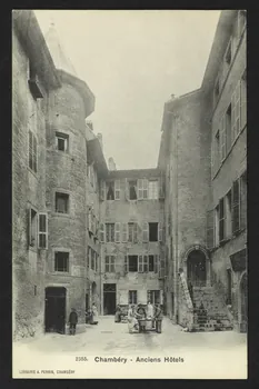 carte postale CHAMBERY, ANCIENS HOTELS 4P2329 Photo
